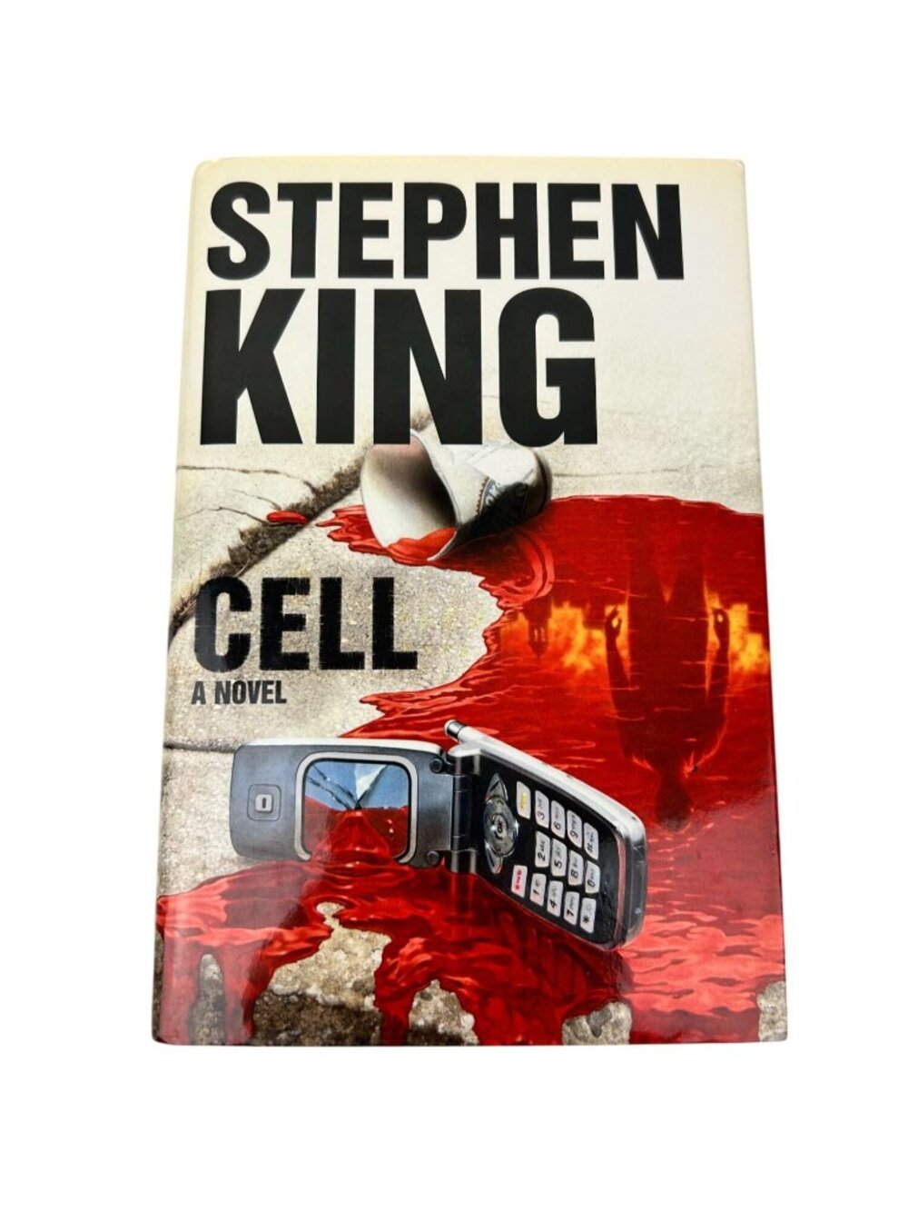Stephen King Hardover Book Cell: A Novel 2006 LARGE PRINT Suspense Fiction